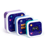 Set 3 lunch box m l xl game over