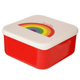 Set 3 lunch box s m l- somewhere regenboog