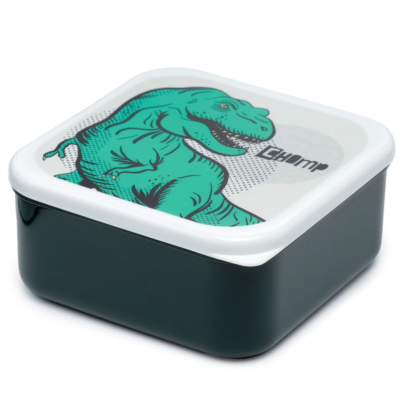 Set 3 lunch box m l xl - dinosaurussen