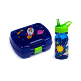 Ruimtevaart lunchbox drinkfles set