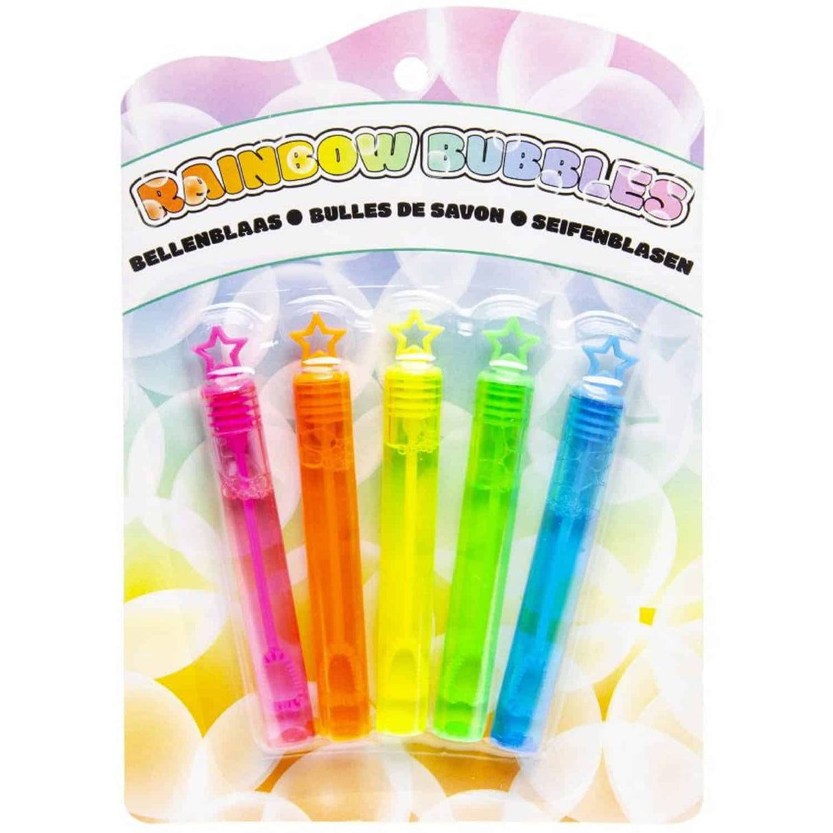 Van der doelen regenboog bellenblaas mini