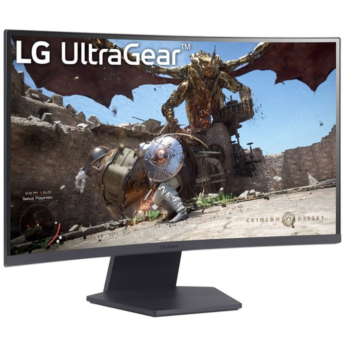 Lg ultragear 27gs60qc-b curved gaming monitor