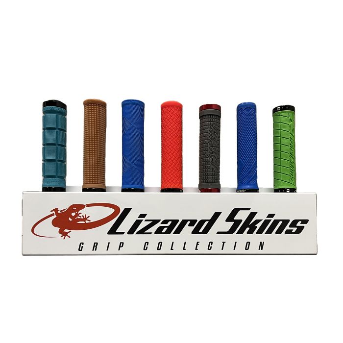 Lizard skins grip aluminium pop display