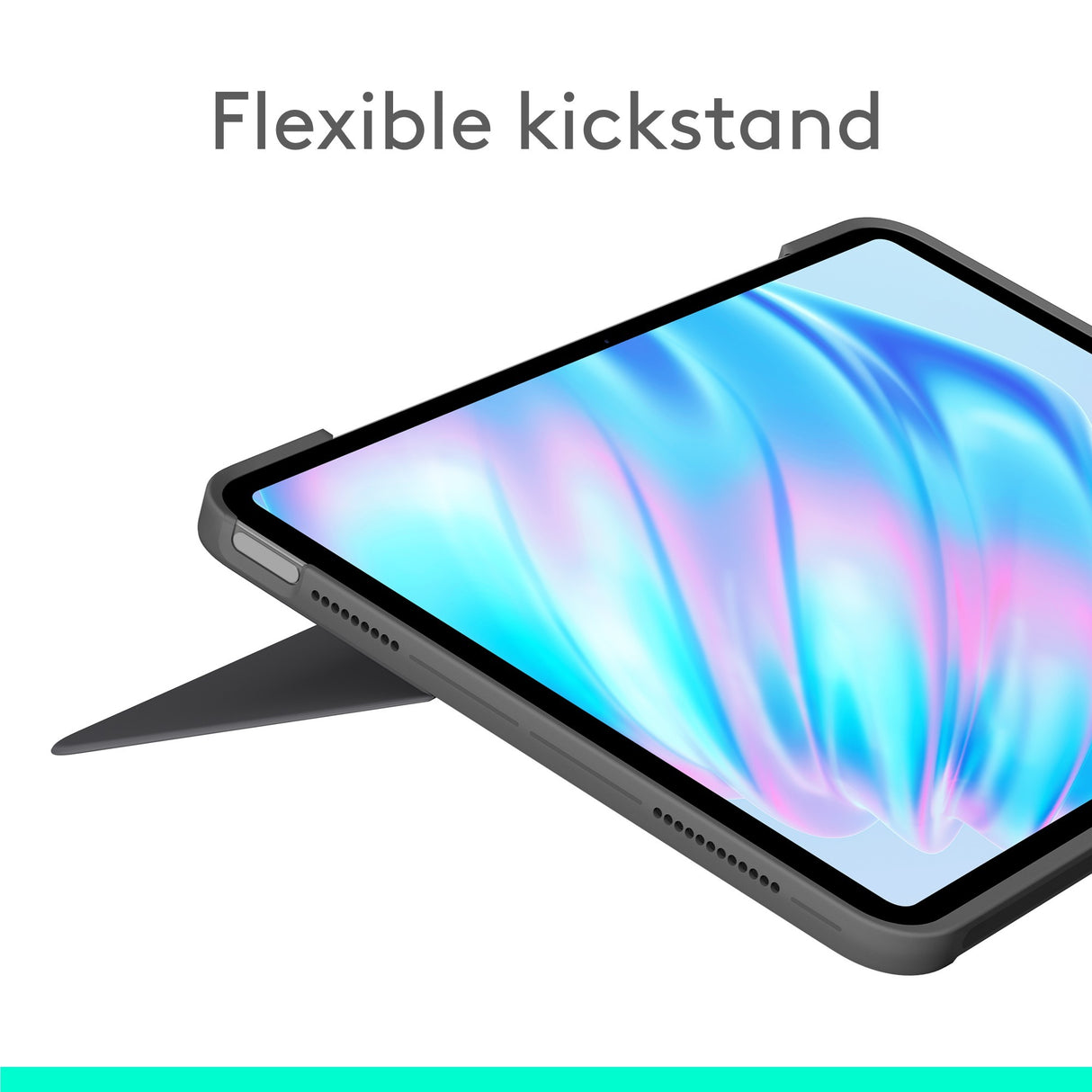 Logitech combo touch ipad air 11 (m2), ipad air (4e en 5e