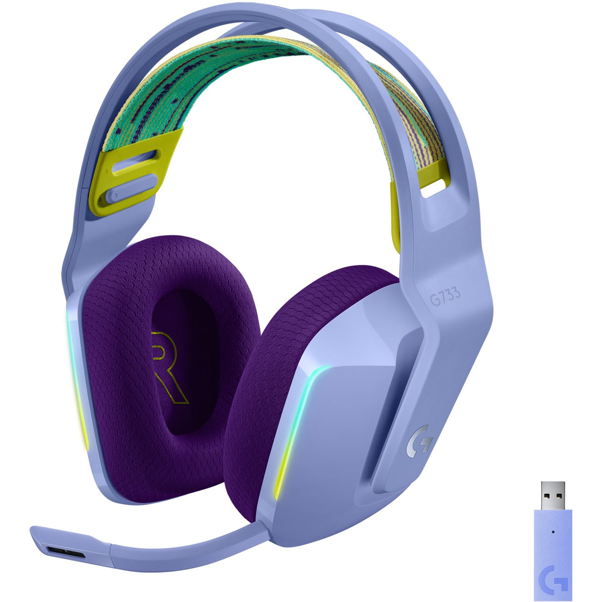 Logitech Logitech G733 LIGHTSPEED Wireless RGB Gaming Headset