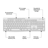 Logitech MK295 Silent Wireless Keyboard and Mouse Combo