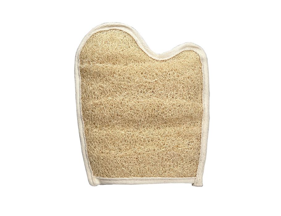 Ecoluba loofah handschoen rechterhand