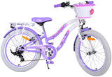 Volare lovely kinderfiets - meisjes - 20 inch - paars - 7 versnellingen