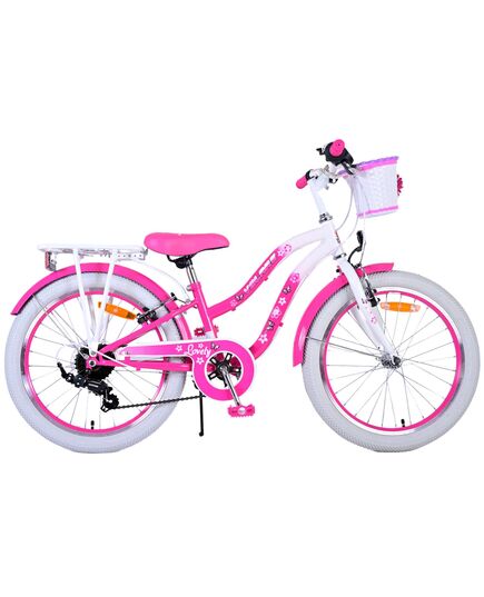 Volare Lovely Kinderfiets - Meisjes - 20 inch - Roze - 7 versnellingen