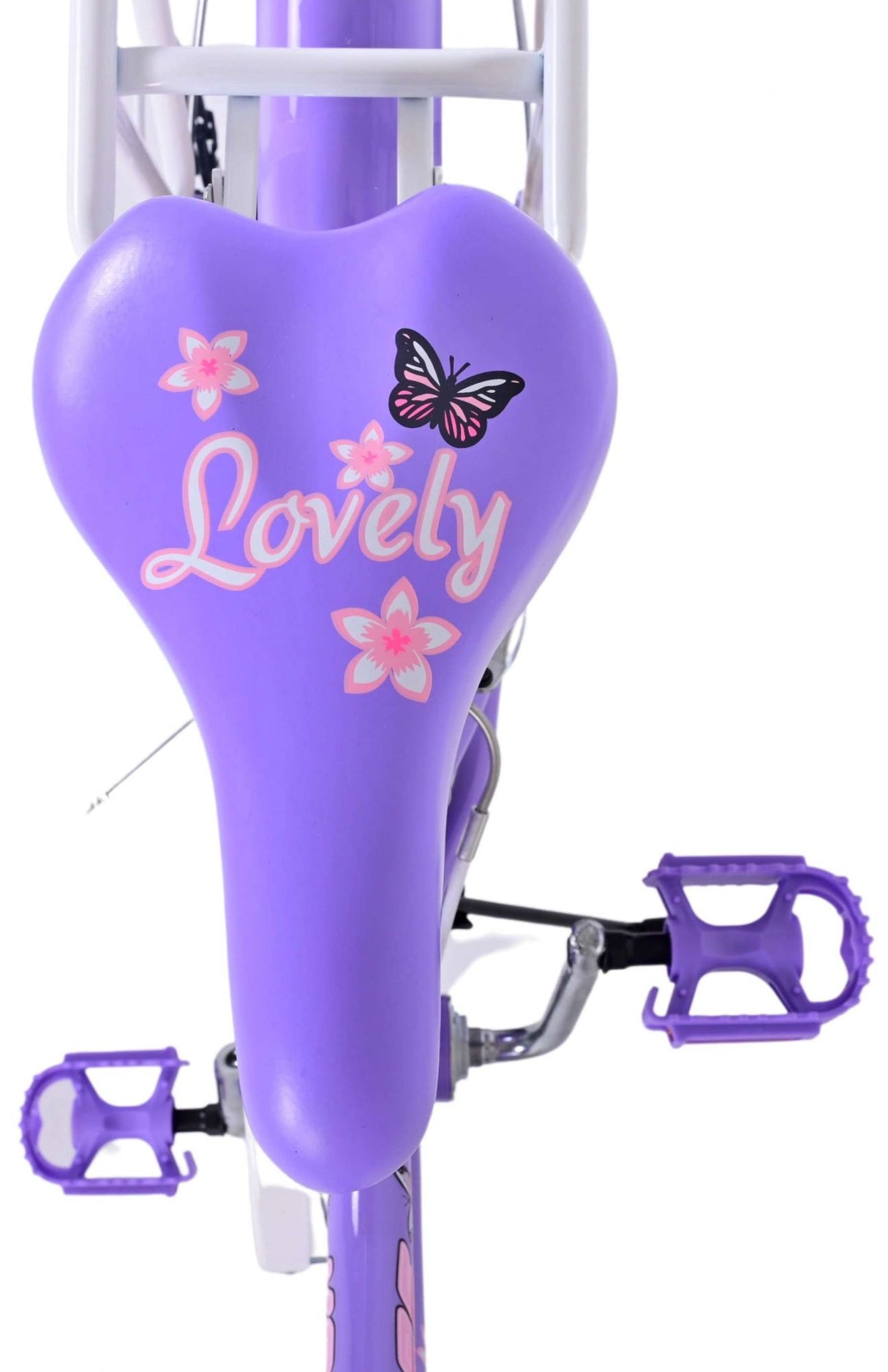 Volare lovely kinderfiets - meisjes - 20 inch - paars - 7 versnellingen