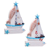 Zeilboot bord vis 3d zee strand souvenir magneet