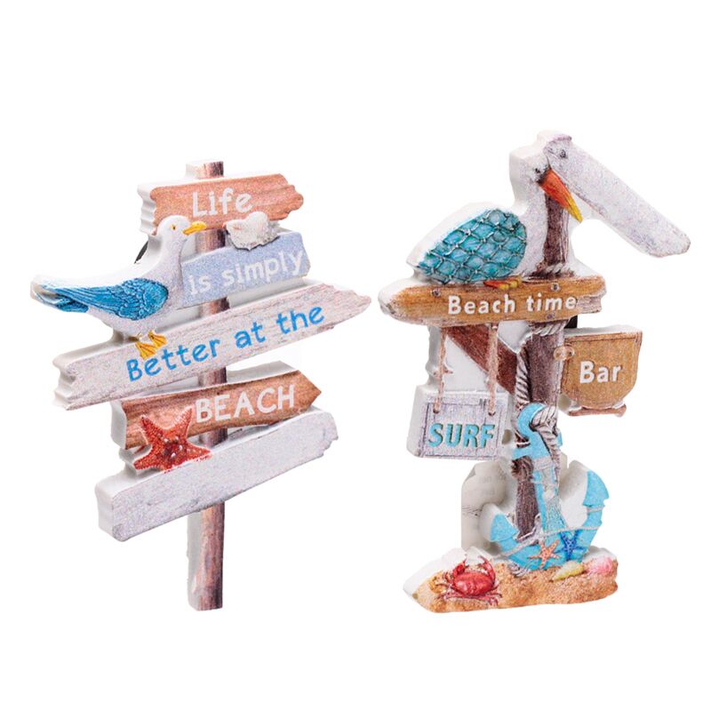 Strand borden slogans 3d zee strand souvenir magneet