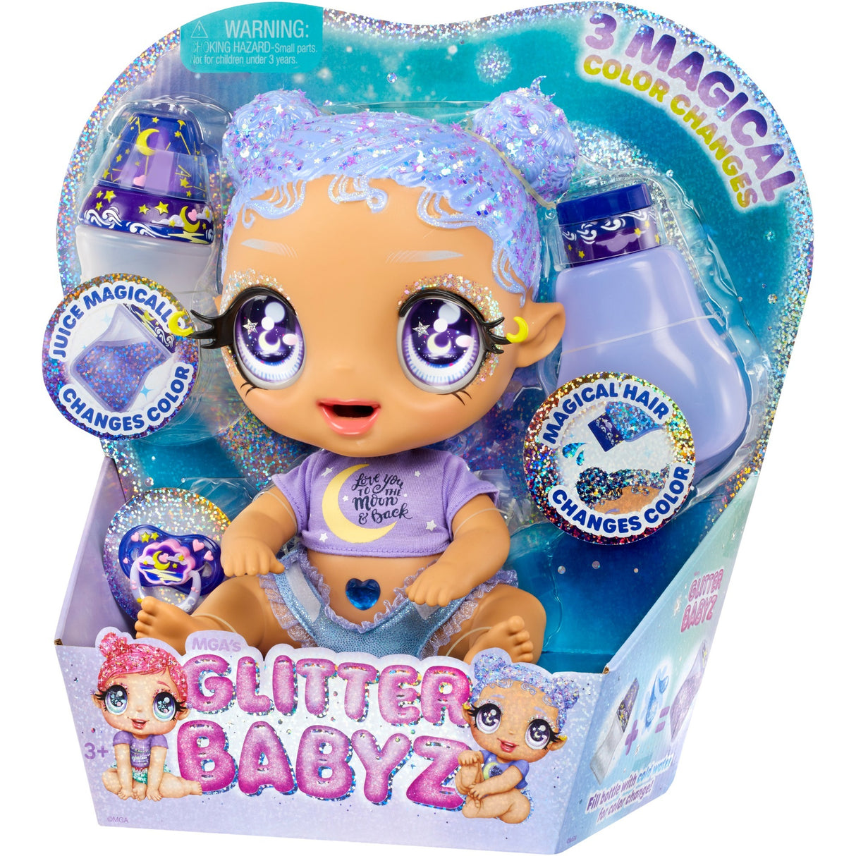 MGA Entertainment Glitter Babyz pop serie 2 Selena Stargazer