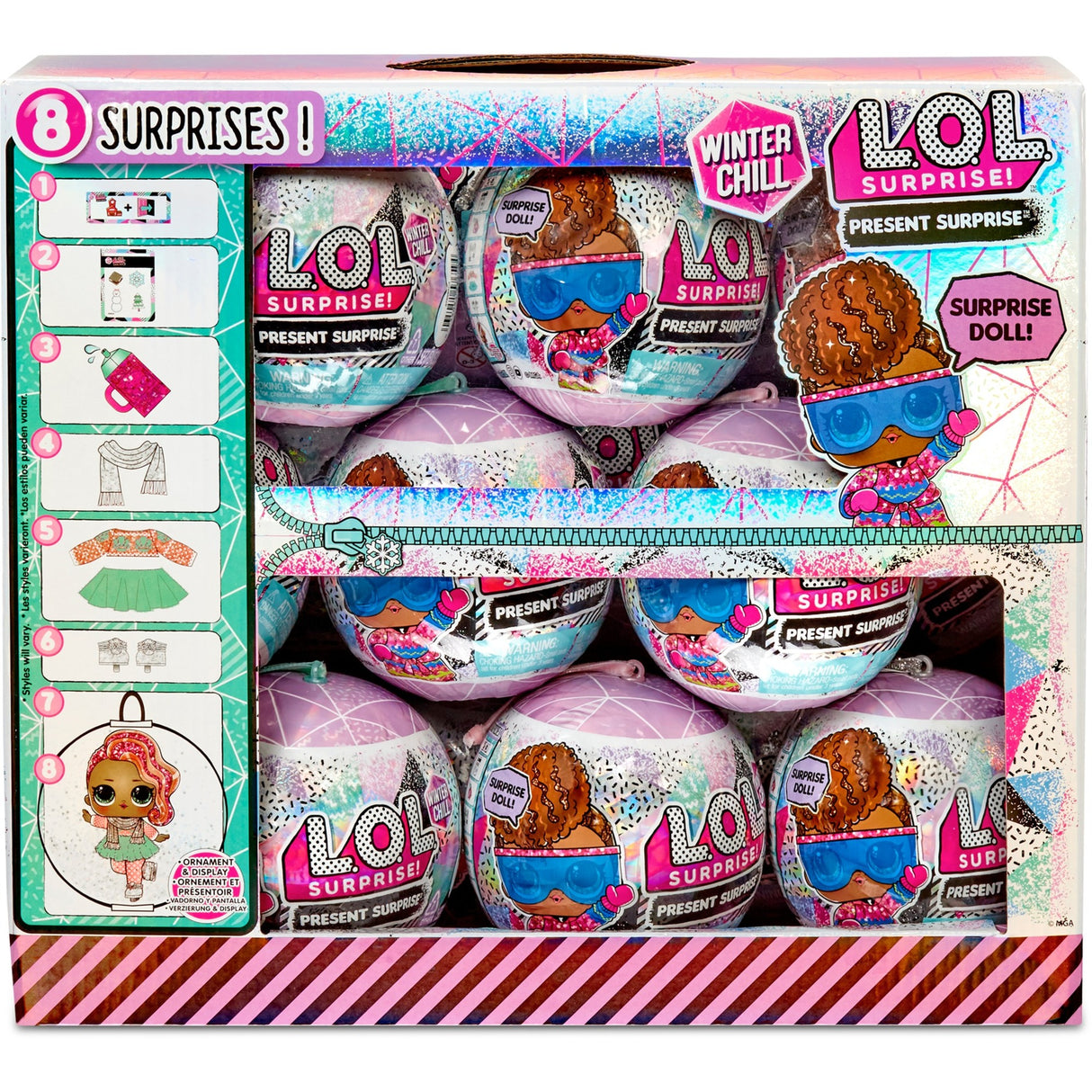 MGA Entertainment Surprise! Present Surpise Winter Chill