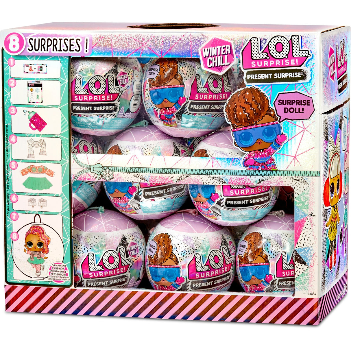 MGA Entertainment Surprise! Present Surpise Winter Chill