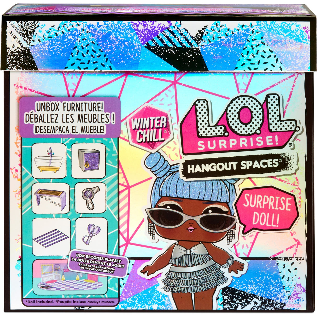 MGA Entertainment Surprise! Winter Chill Hangout Spaces Sty