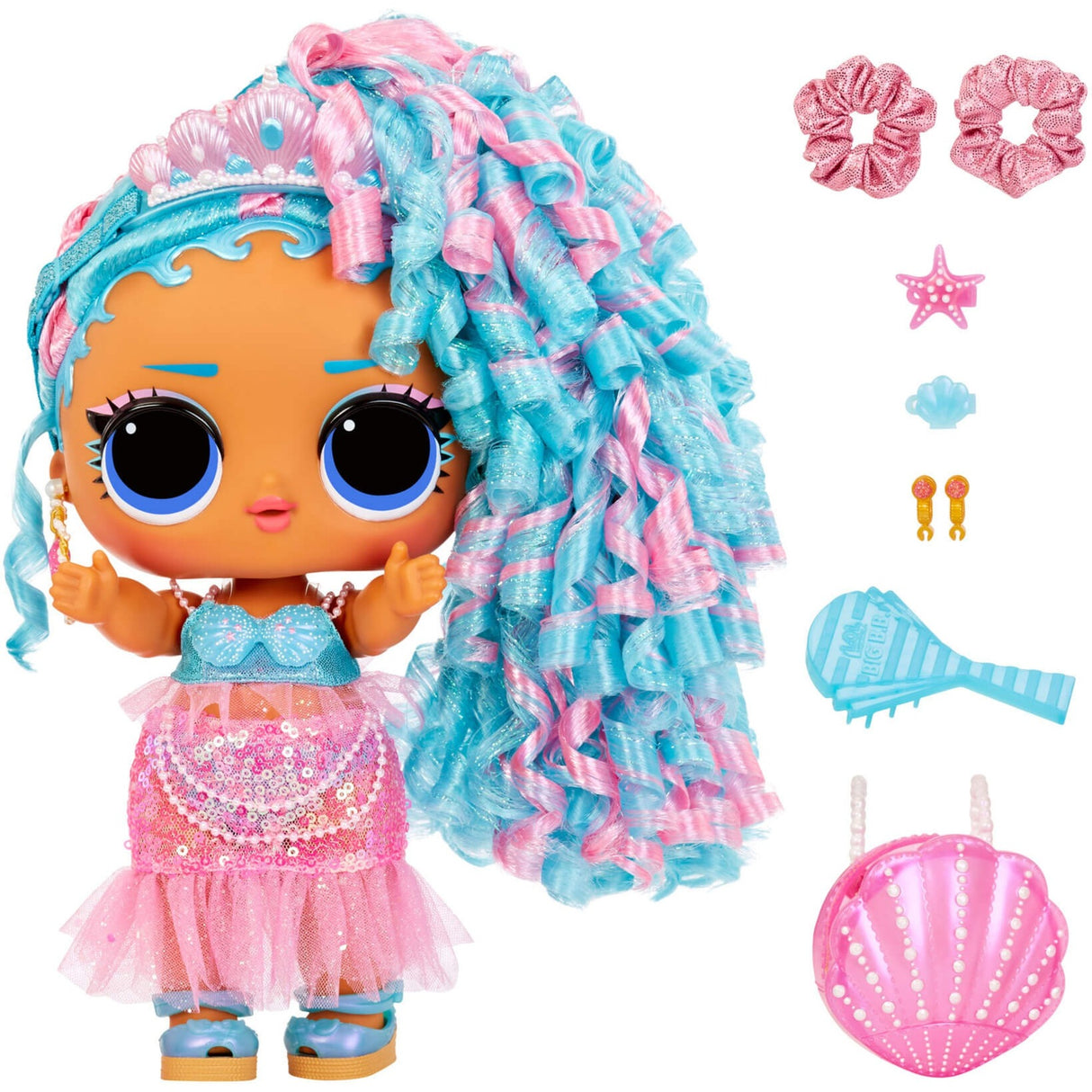 MGA Entertainment Surprise! Baby Hair Hair Hair Doll -