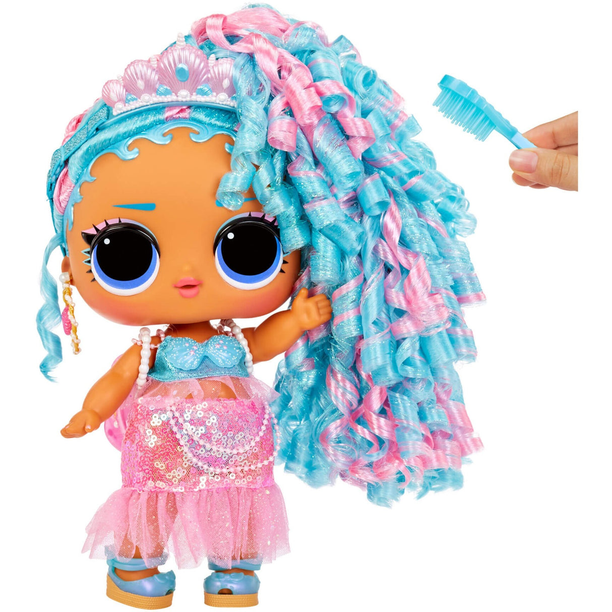 MGA Entertainment Surprise! Baby Hair Hair Hair Doll -