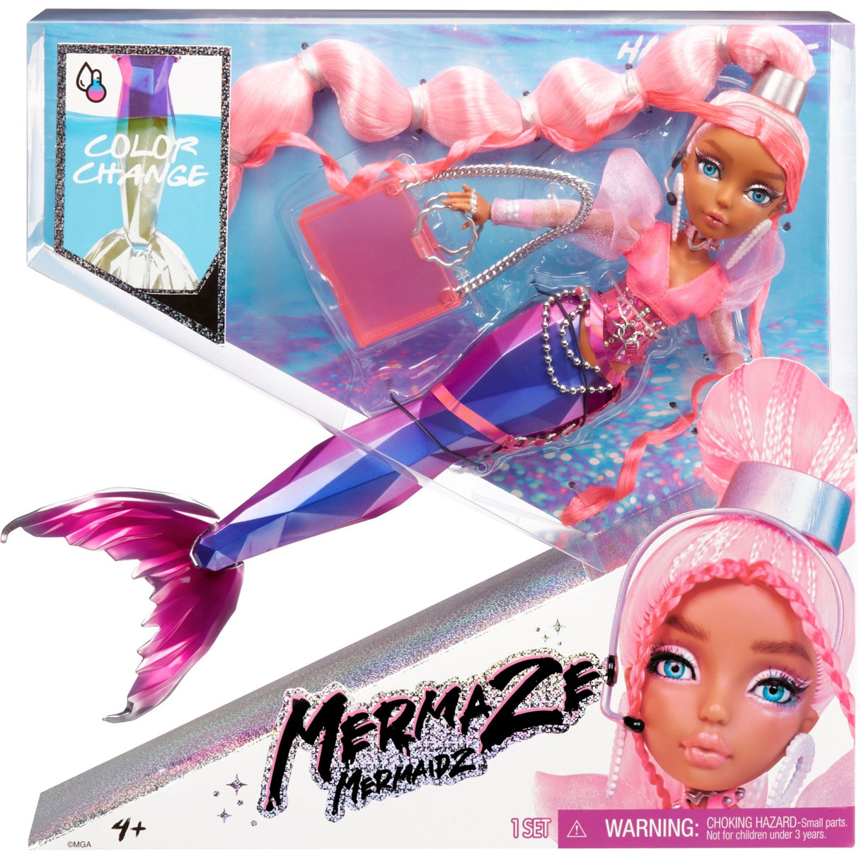 MGA Entertainment Mermaze Mermaidz Color Change Harmonique