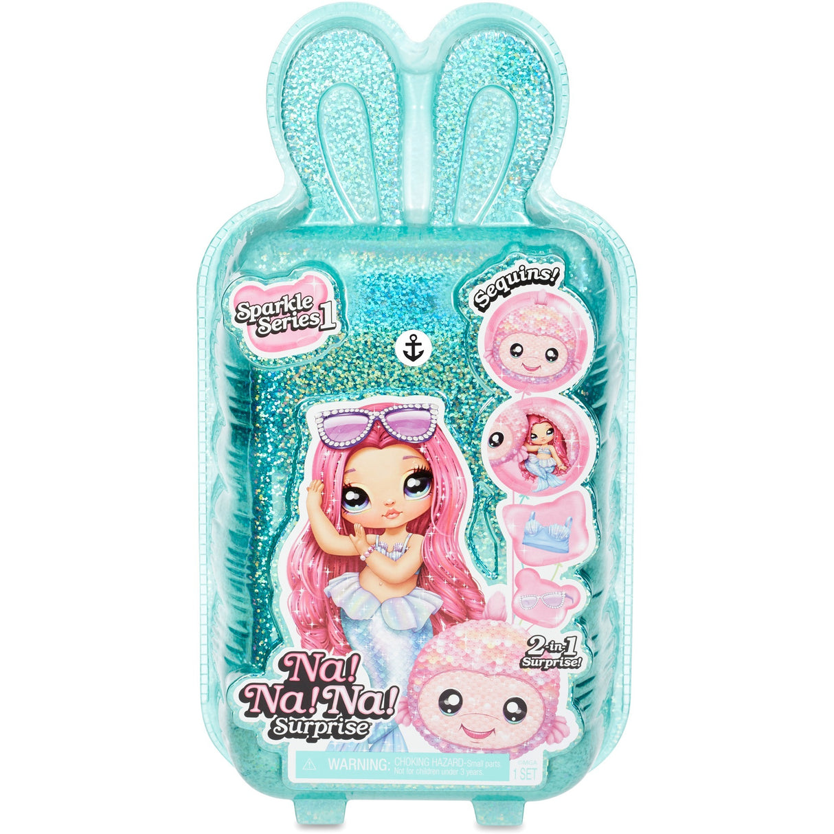 MGA Entertainment Na! Na! Na! Surprise 2-in-1 Sparkle Series 1 Fashi