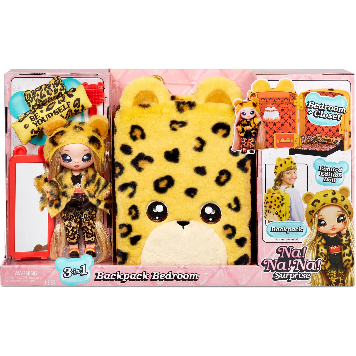 MGA Entertainment Na! Na! Na! Surprise 3-in-1 Backpack Bedroom Serie