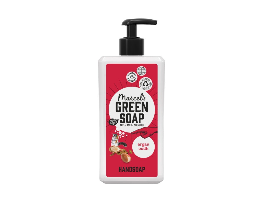 Marcels green soap handzeep argan oudh 500ml