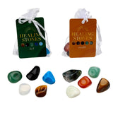 Set van 5 geluk rijkdom stenen