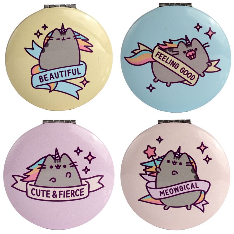 Pusheen kat pusheenicorn make-up spiegeltje