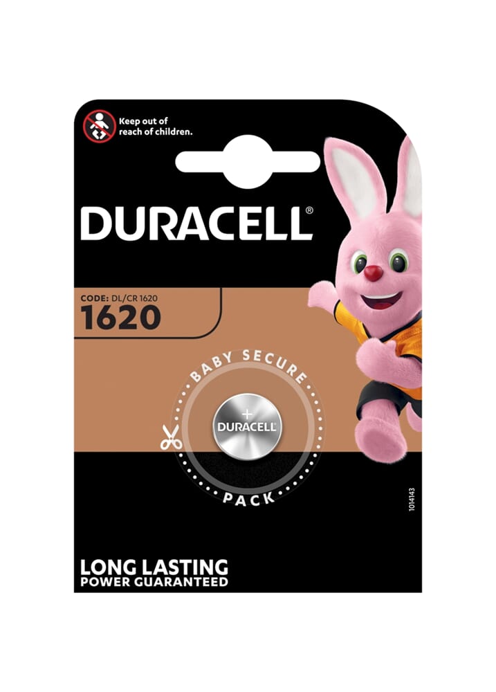 Batterij duracell dl1620 cr1620 3v lithium