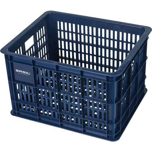 Basil fietskrat M - medium - 29.5 liter - blauw