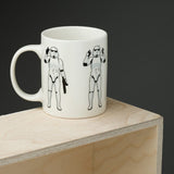 The original stormtrooper wit porselein mok
