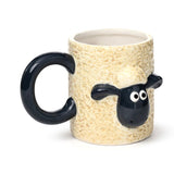 Shaun het schaap gevormde keramiek mok