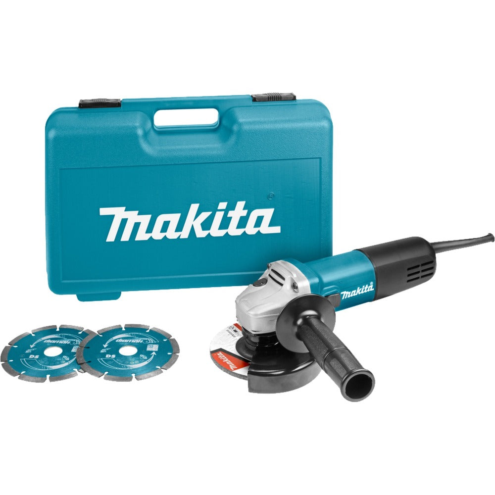 Makita 230 V Haakse slijper 125 mm 9558HNRGK2