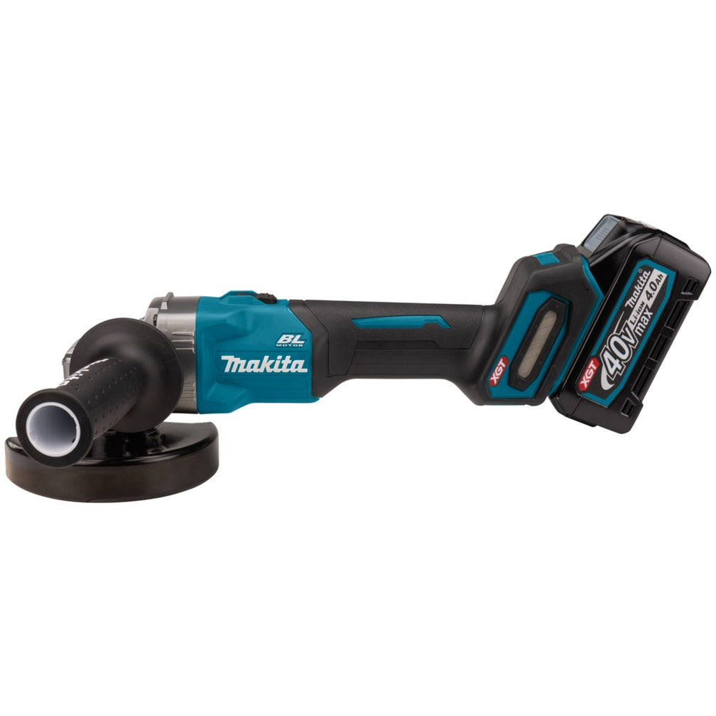 Makita Makita 40 V Max Haakse accu slijper 125 mm XGT