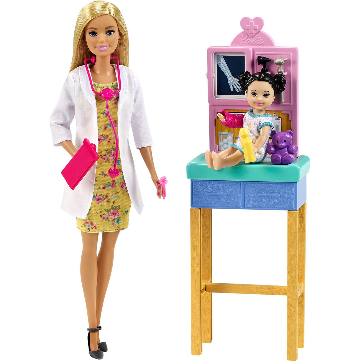 Mattel Carrièrepop Kinderarts speelset