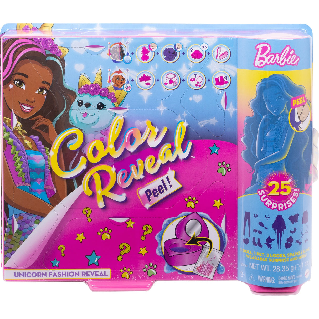 Mattel Color Reveal Fantasy Fashion Eenhoorn