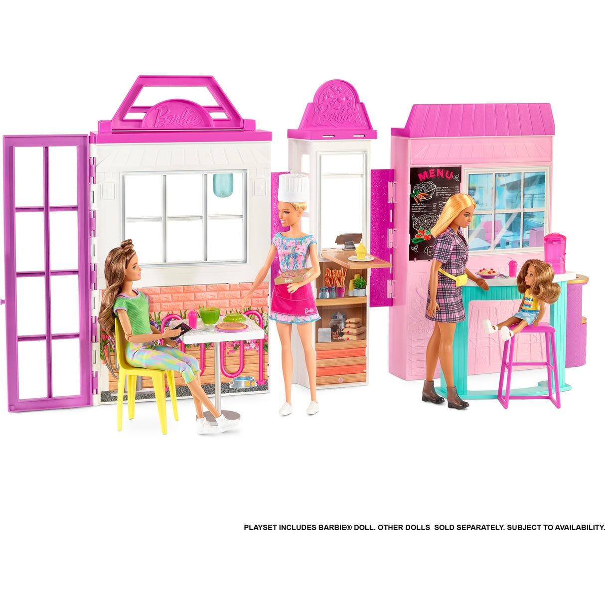 Mattel Cook ‘n Grill Restaurant pop en speelset