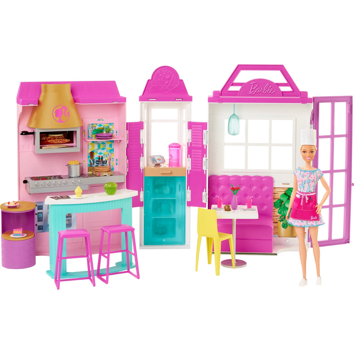 Mattel Cook ‘n Grill Restaurant pop en speelset