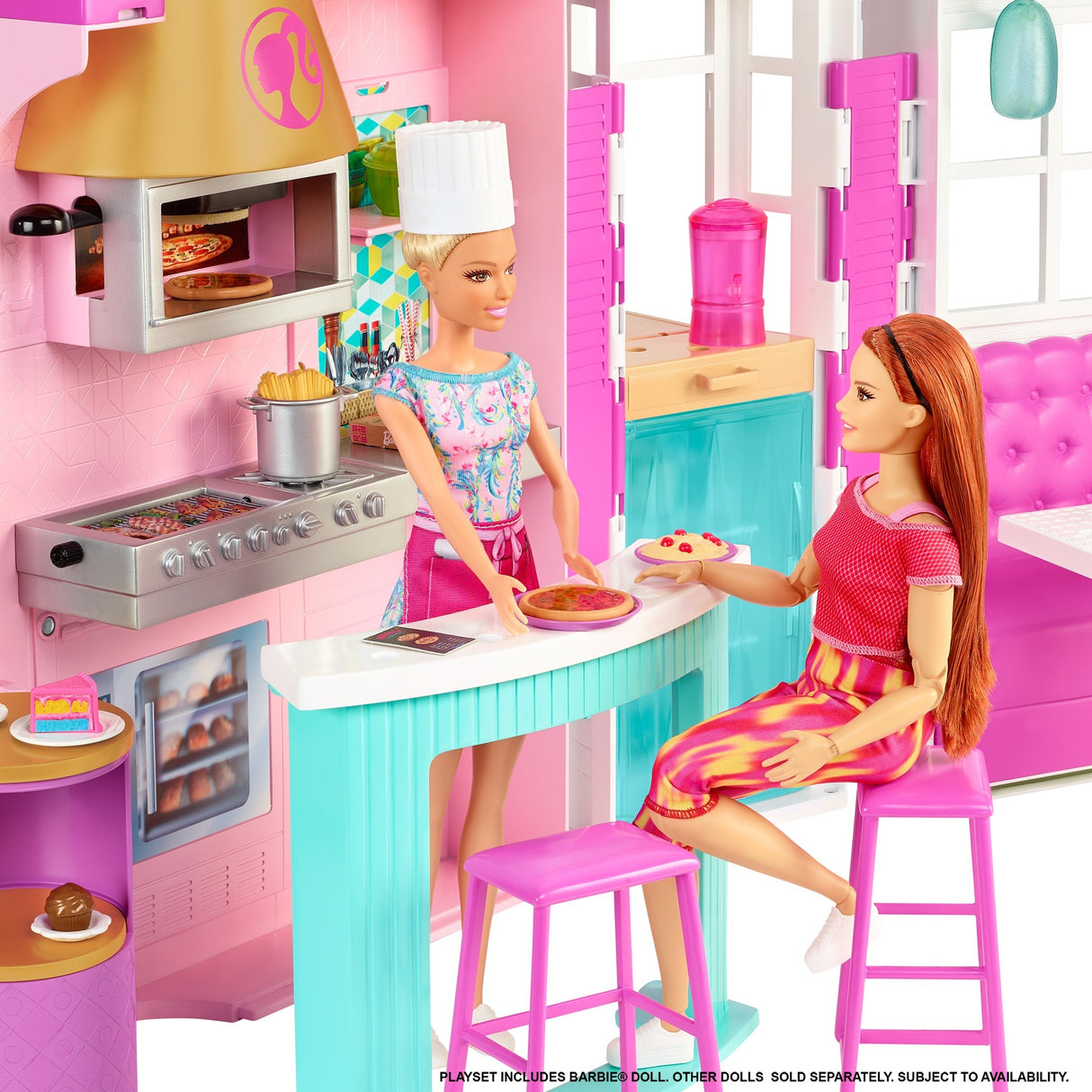 Mattel Cook ‘n Grill Restaurant pop en speelset