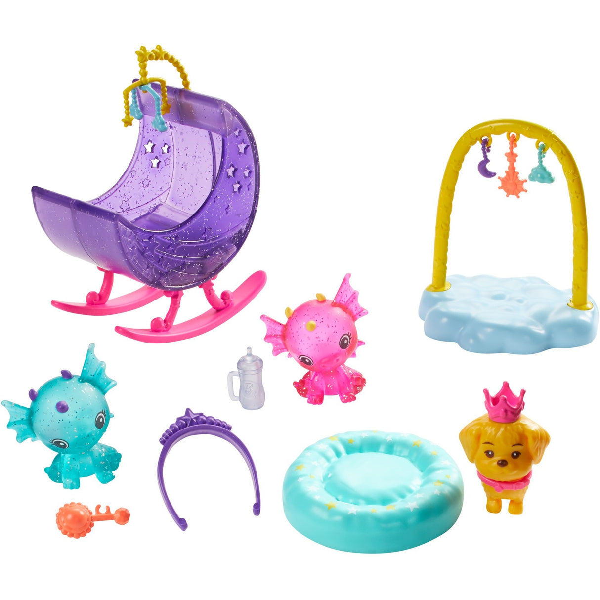 Mattel Dreamtopia Drakenkinderdagverblijf speelset