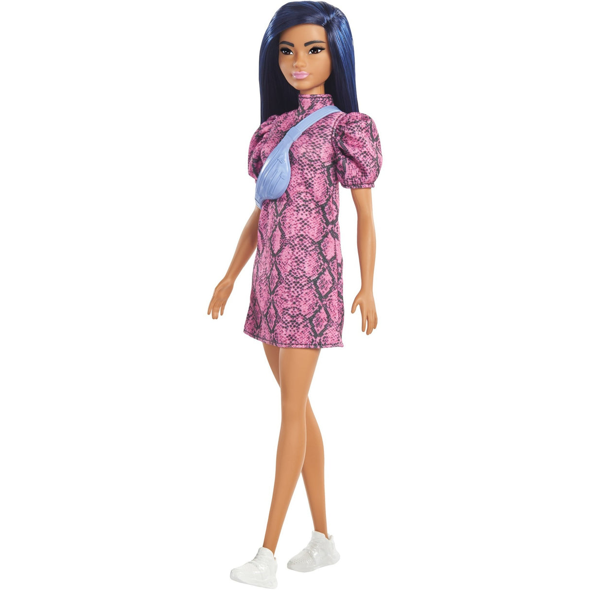 Mattel Fashionistas Doll 143 Pink Black Dress