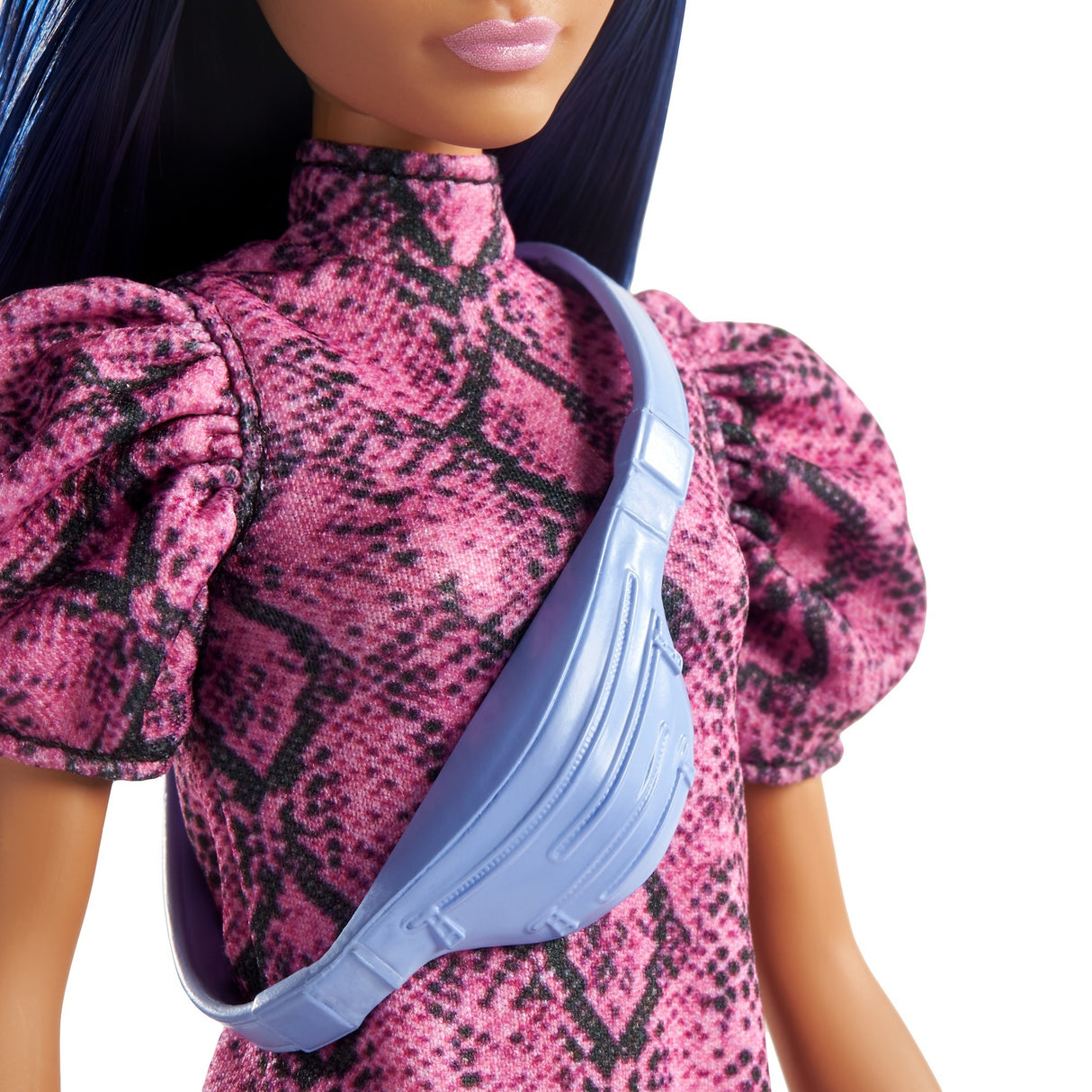 Mattel Fashionistas Doll 143 Pink Black Dress