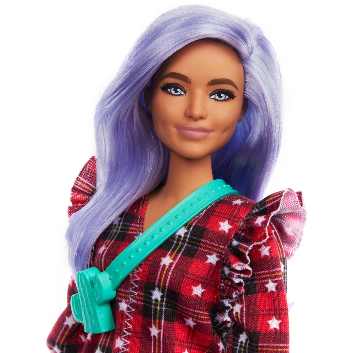Mattel Fashionistas Doll 157 Red Plaid Dress