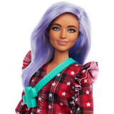 Mattel Fashionistas Doll 157 Red Plaid Dress