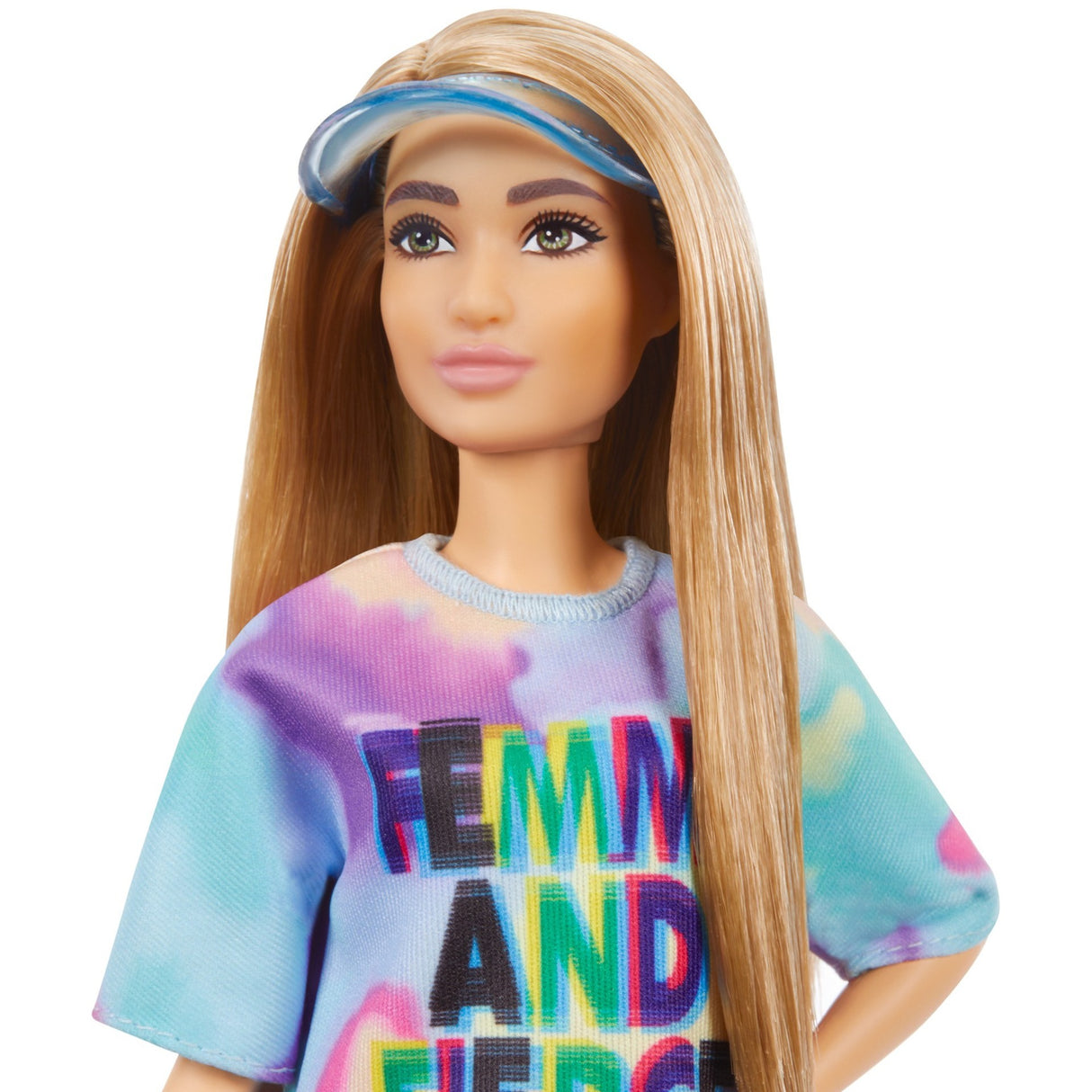 Mattel Fashionistas Doll 159 Tie-Dye T-Shirt Dress
