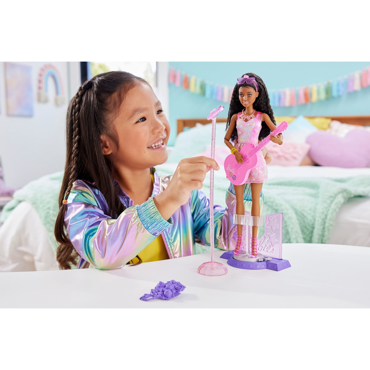 Mattel Carrière popster met bewegend podium