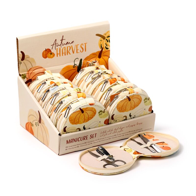 Autumn harvest 5-delige manicureset met rits