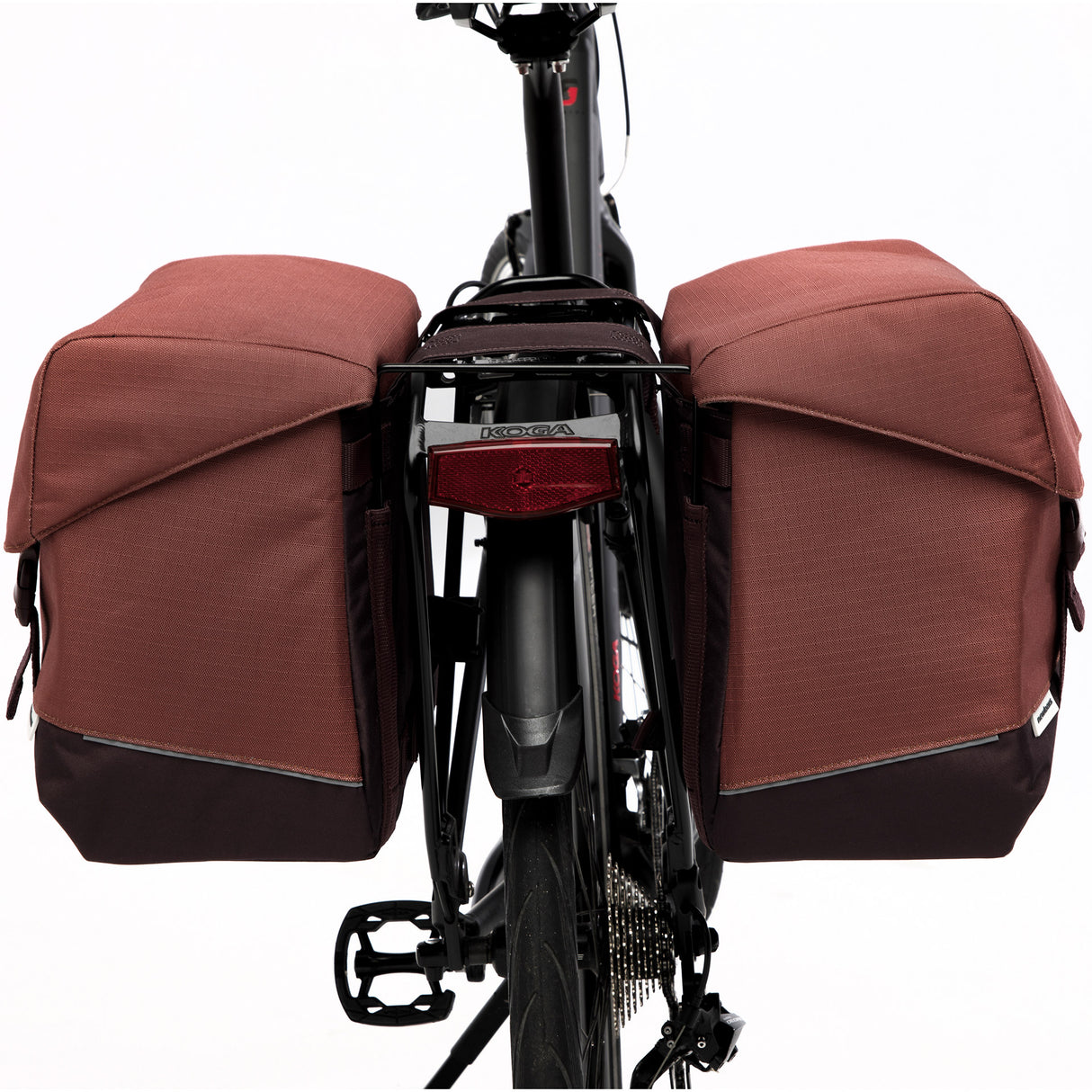 New tas looxs joli dubbel | oslo | bordeaux rood | 37l