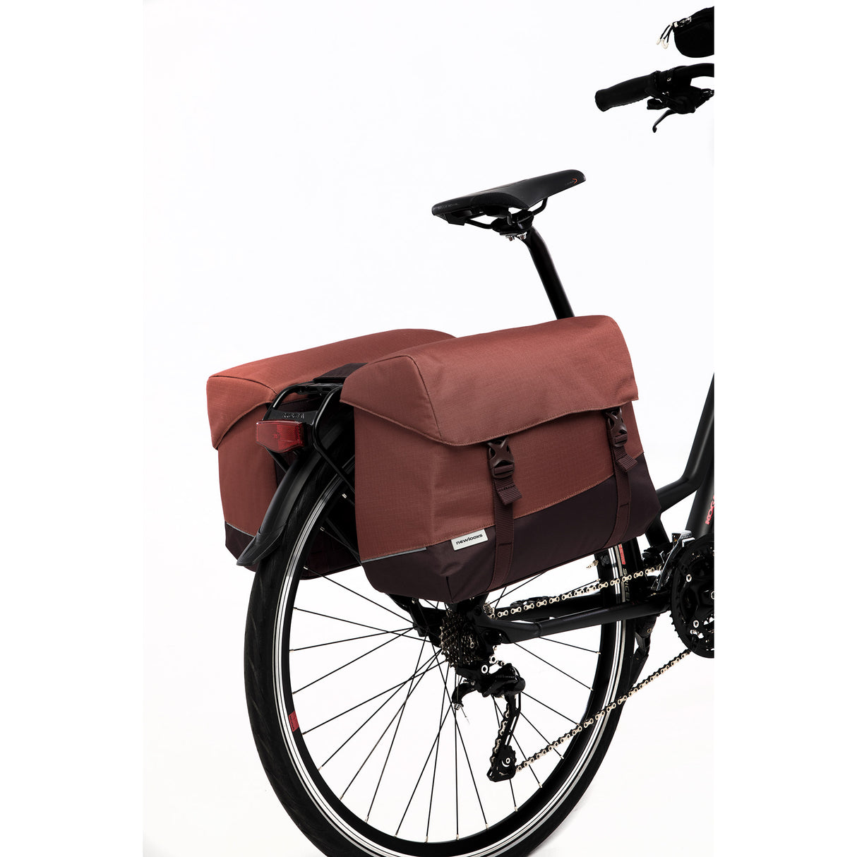 New tas looxs joli dubbel | oslo | bordeaux rood | 37l