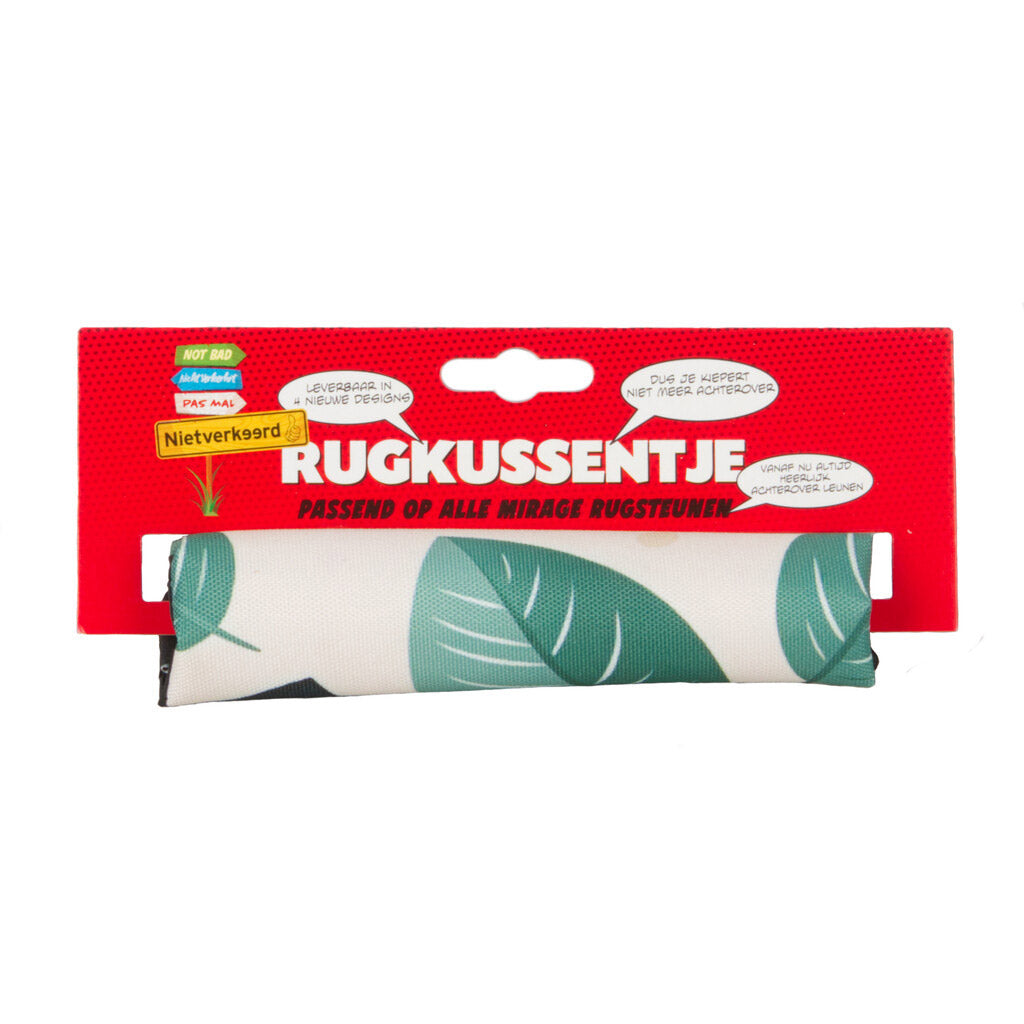 Newlooxs nietverkeerd rugsteun kussen vegan print